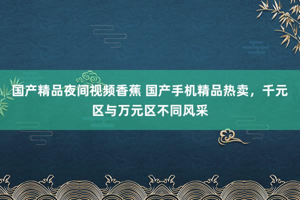 国产精品夜间视频香蕉 国产手机精品热卖，千元区与万元区不同风采