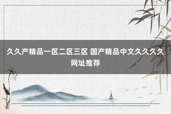 久久产精品一区二区三区 国产精品中文久久久久网址推荐